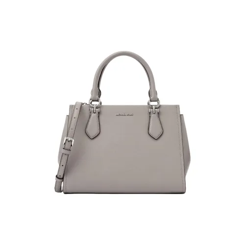 MICHAEL KORS Marilyn Регулируемые съемные лямки одно плечо сумка средний размер женский жемчужно-серый