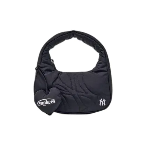 MLB Нейлоновая полумесяц сумка мини женская черная