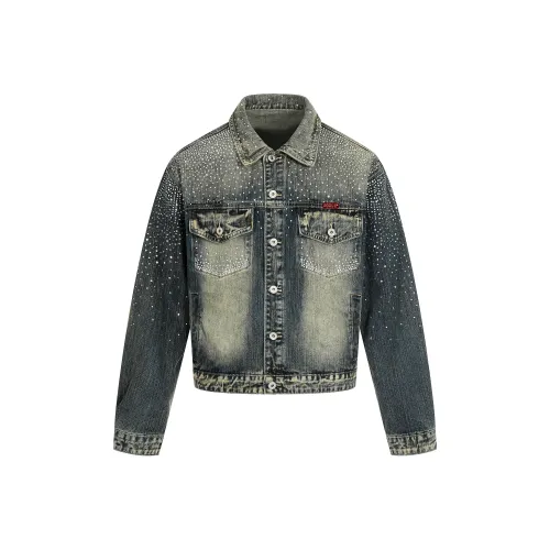 HOKLV Синий Унисекс Куртки