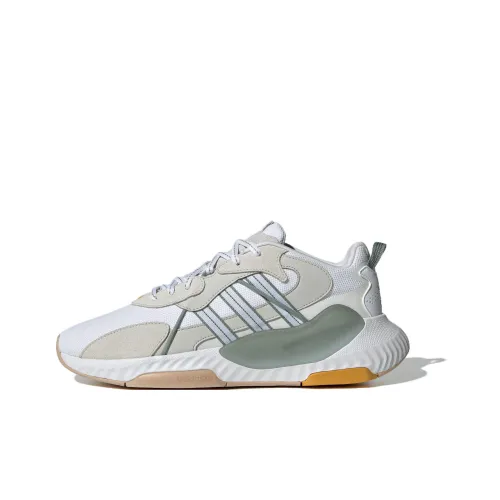 Adidas Originals Hi Ласточкин хвост Амортизация Дышащий Легкий MID Топ Повседневный Беговые кроссовки Унисекс Белый Серый