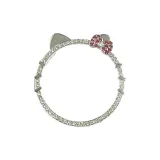 Серебряный [Котенок Бант Ромб]