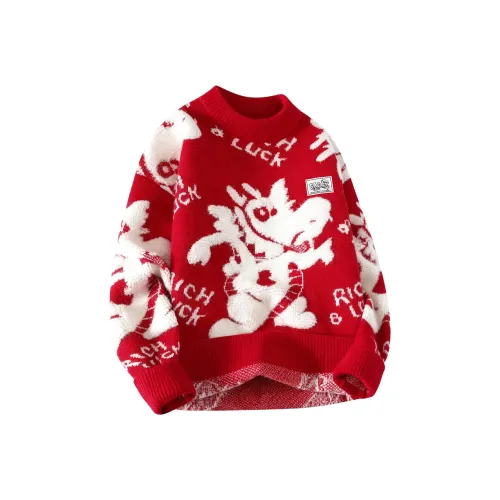 Supremo Cat Красный Унисекс Свитеры