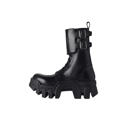 Balenciaga Bulldozer Короткий Martin Boot 8 см Женские Черный