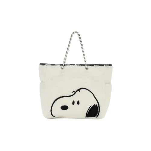 LeSportsac Ткань Сумка Большая Унисекс Белая