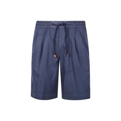 INCOTEX Blue Men's Denim Shorts INCOTEX Синий Мужские Джинсовые Шорты