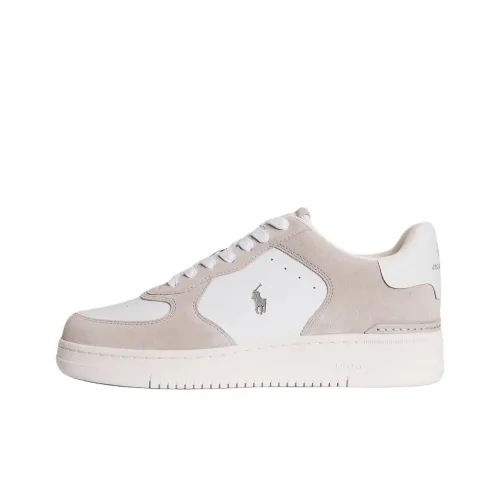 Polo Ralph Lauren Masters Court Low Top Скейтборд Кроссовки Мужские Белые
