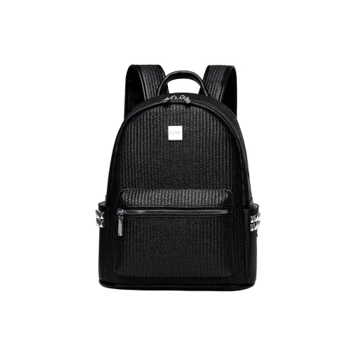 BLAKE FLEETO ПУ (полиуретан) Рюкзак Унисекс Nightfall Black