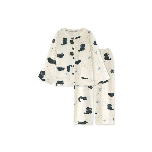 O'MESIK Абрикос Женские Пижамные Комплекты