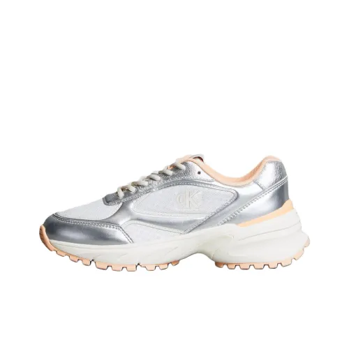 CALVIN KLEIN Trailblazer Low Топ Повседневная обувь Женская Серебряная