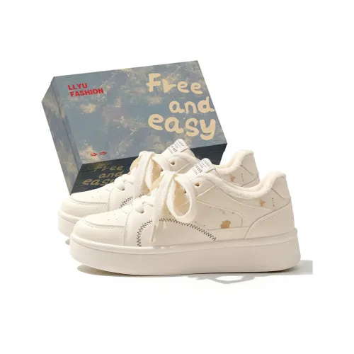 LELEYU Скейтборд Кроссовки Низкие Женские