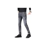 Серый с флисовой подкладкой