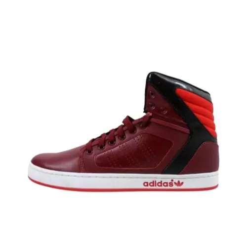 Adidas Originals Adi High EXT Амортизация Износостойкий Высокий Топ Скейтборд Кроссовки Мужские Черные Красные