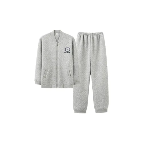 MADALLO Темно-серый Мужской Пижамный комплект