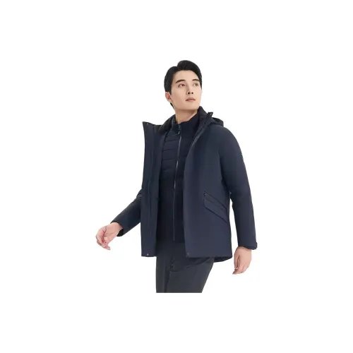 SUMMIT GLORY ME7521 Темно-синий Синий Мужской Пух