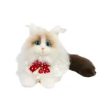 Кошка породы Ragdoll [Шарф с колокольчиком]
