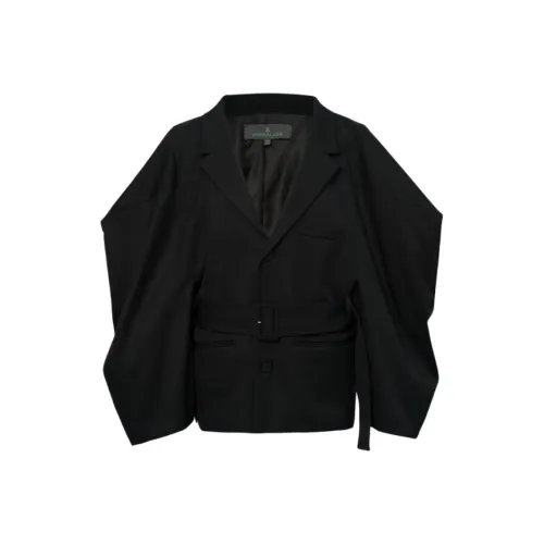 ANREALAGE Fw25 Коробка Tailored Куртка Куртки Пальто Унисекс