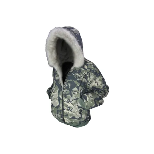 PISYPOX Army Green Unisex Пуховики