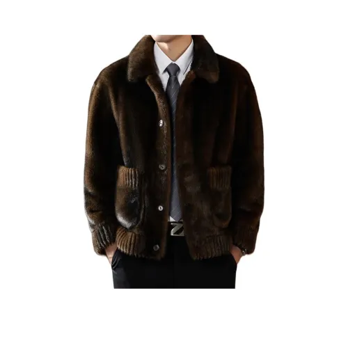 PIERRE CARDIN Мужская кожа и мех