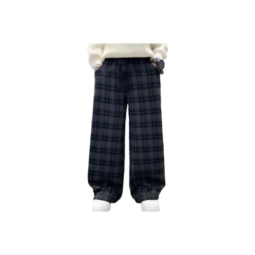 Rindu Вязаные тренировочные штаны зимние темно-синие