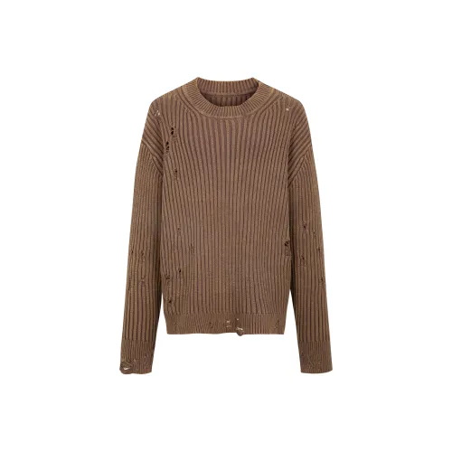 COZYDOLL Песочный Wash Коричневый Унисекс Свитера