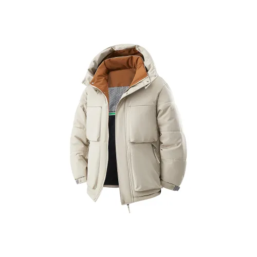 DOUBLEFISH Хлопковый пуховик унисекс