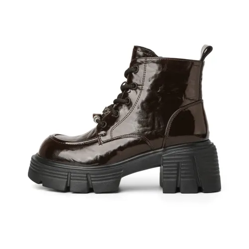 DAPHNE 11cm Martin Boot Высокий каблук Женские