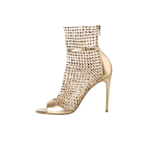 RENE CAOVILLA Galaxia One Ремешок Сандалии Женские Золотые