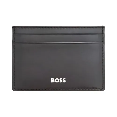 BOSS Кожа Держатель для карт Мужской Коричневый