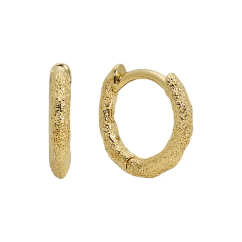 Monica Vinader Переработанные серьги с покрытием из 18-каратного золота женские золотые