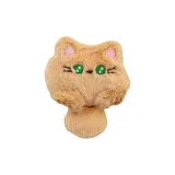 Длинный хвост кошки, украшение - коричневый