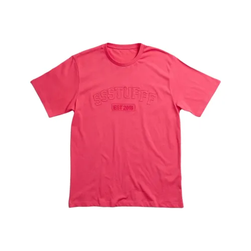 SSSTUFFF Красный Унисекс T-рубашки