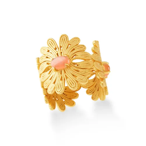 BAODEYI Кольца из серебра S925 с золотым покрытием унисекс