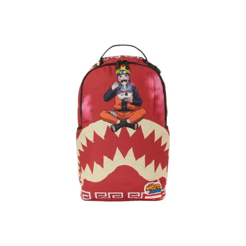SPRAYGROUND Naruto Collaboration Polyester Backpack Unisex Red