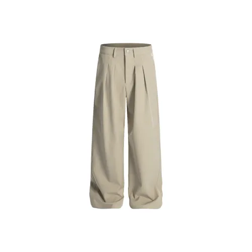 JZWSTUDIO Хаки Унисекс Повседневные Штаны