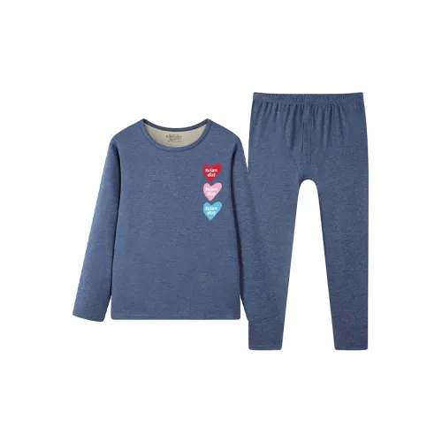 TULANDUO Джинсовый синий Мужской Термокомплекты