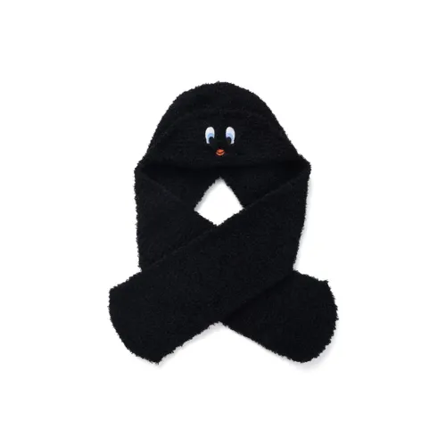 MUSTKOO Хлопок Шапки и Кепки Шарф Интегрированная Трикотажная Ткань Шапка-бини Женская