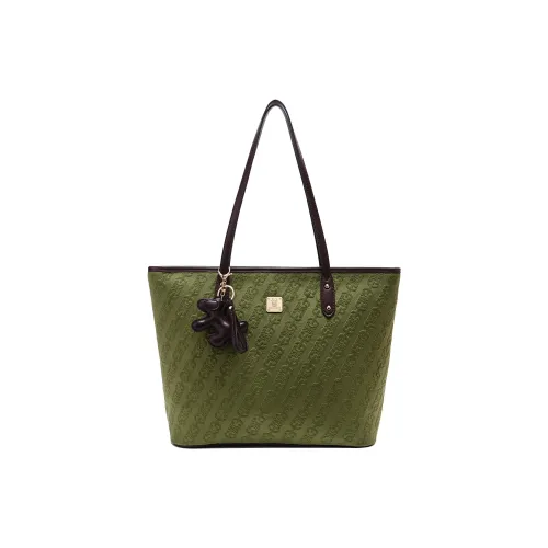 Carit Koty Полиуретан ПУ (полиуретан) Сумка через плечо Стандартная Женская Авокадо Зеленый