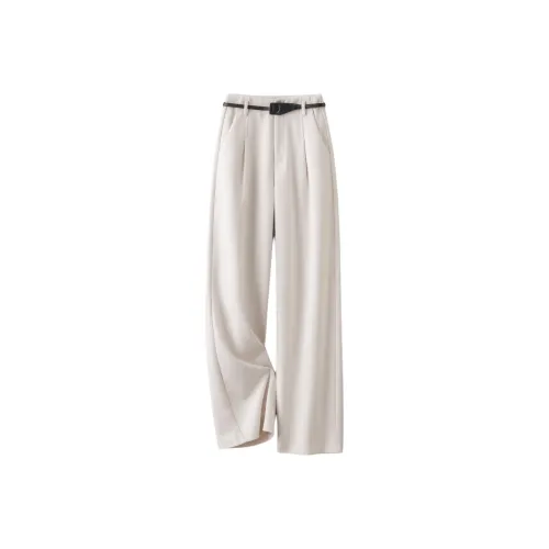 IHIMI Молоко Белые Женские Повседневные Штаны