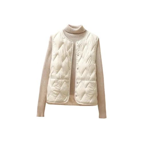 FAVMARTHA Женская пуховая жилетка