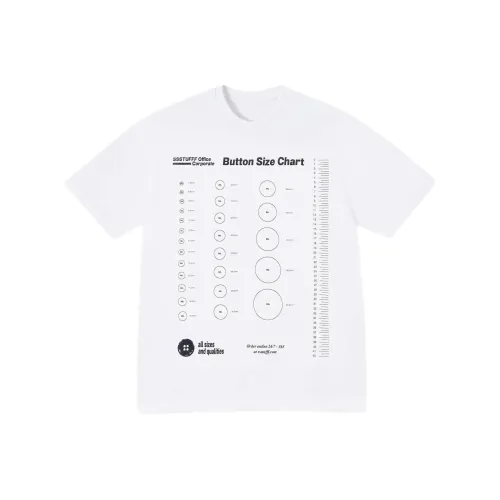SSSTUFFF Белый Унисекс T-рубашки