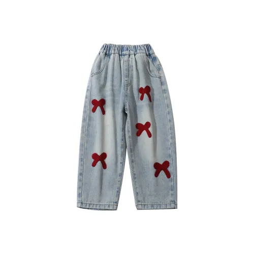 SHIBU Xinweizhi Бабочка Праздничный Dad Брюки Цвет изображения Pre School Джинсы