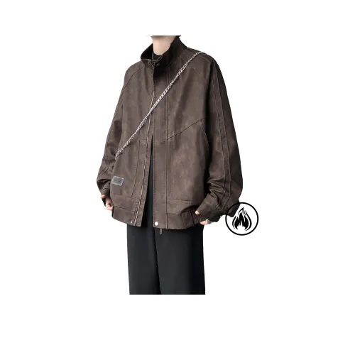 JUNGLE PANDA Кожа Куртка Унисекс