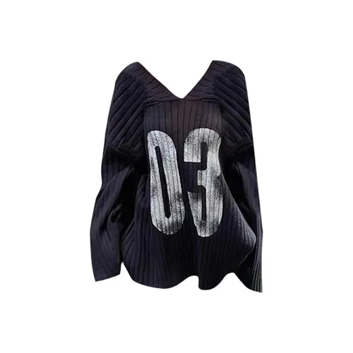 STARFEI Черные Женские Свитера