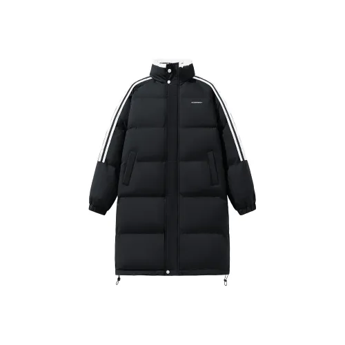 PLUSWOWO Стеганый хлопковый пуховик пальто унисекс