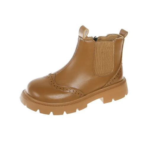 LVYEKE Детские кожаные сапоги MID Топ Унисекс