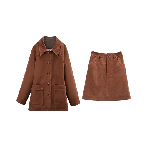 SUXINGDELEYUAN Комплект с юбкой для женщин