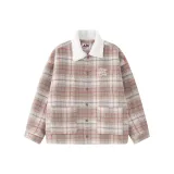 Бежево-кофейная клетка