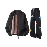 Янтарный Черный + Черный Спортивные Штаны