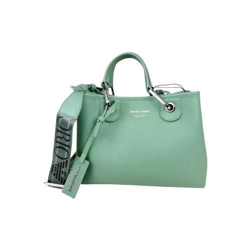 GIORGIO ARMANI Eco Кожа Сумка через плечо Сумка Маленькая Женская Шалфейно-зеленая