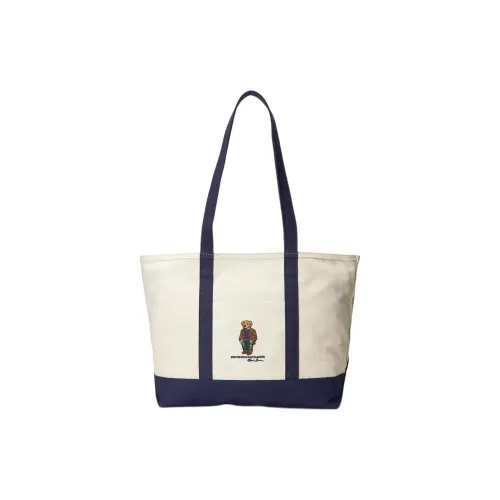 Polo Ralph Lauren Хлопок Плечевая сумка Мужская Белая